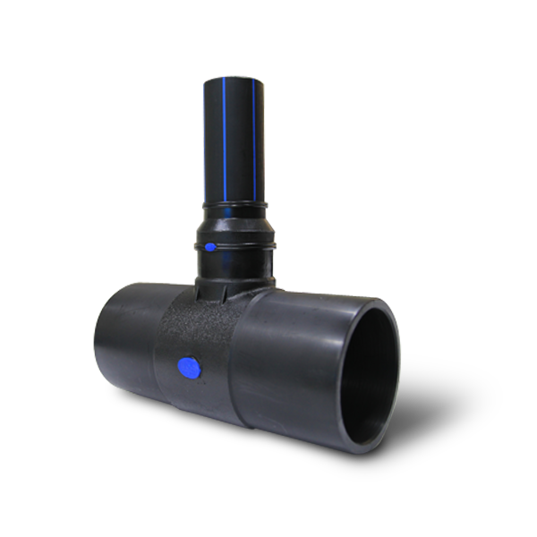 Molded tee reduces (TAP-IM) fittings are purpose-built for branching and reducing of HDPE pipes, specifically tailored for butt fusion welding applications