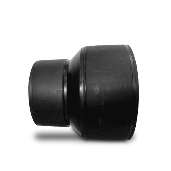 R-TAP sewerage drainage fittings are equipped with reducers that allow for the reduction of corrugated pipe ( TAPKORR ) diameters in sewerage and drainage systems