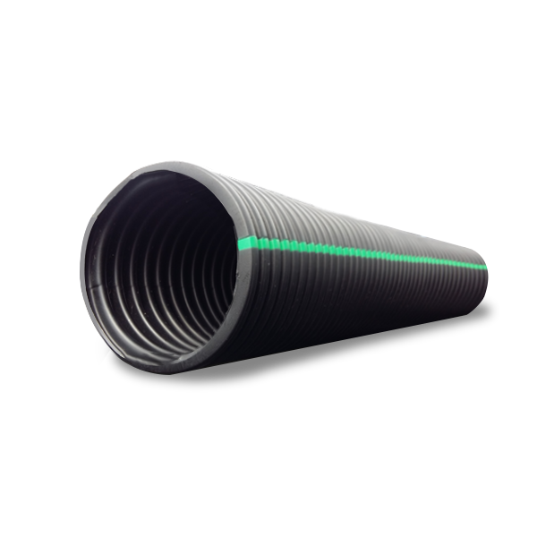 Single wall corrugated ( TAPKORR ) polyethylene ( P.E. ) pipes - Image 1