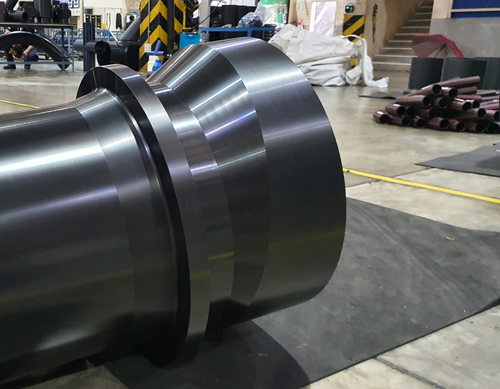 Customized fittings HDPE adapter 500mm PN10 to Hongkong ThaiAsia P.E