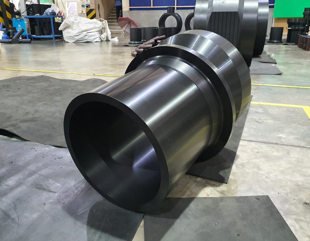 Customized fittings HDPE adapter 500mm PN10 to Hongkong ThaiAsia P.E