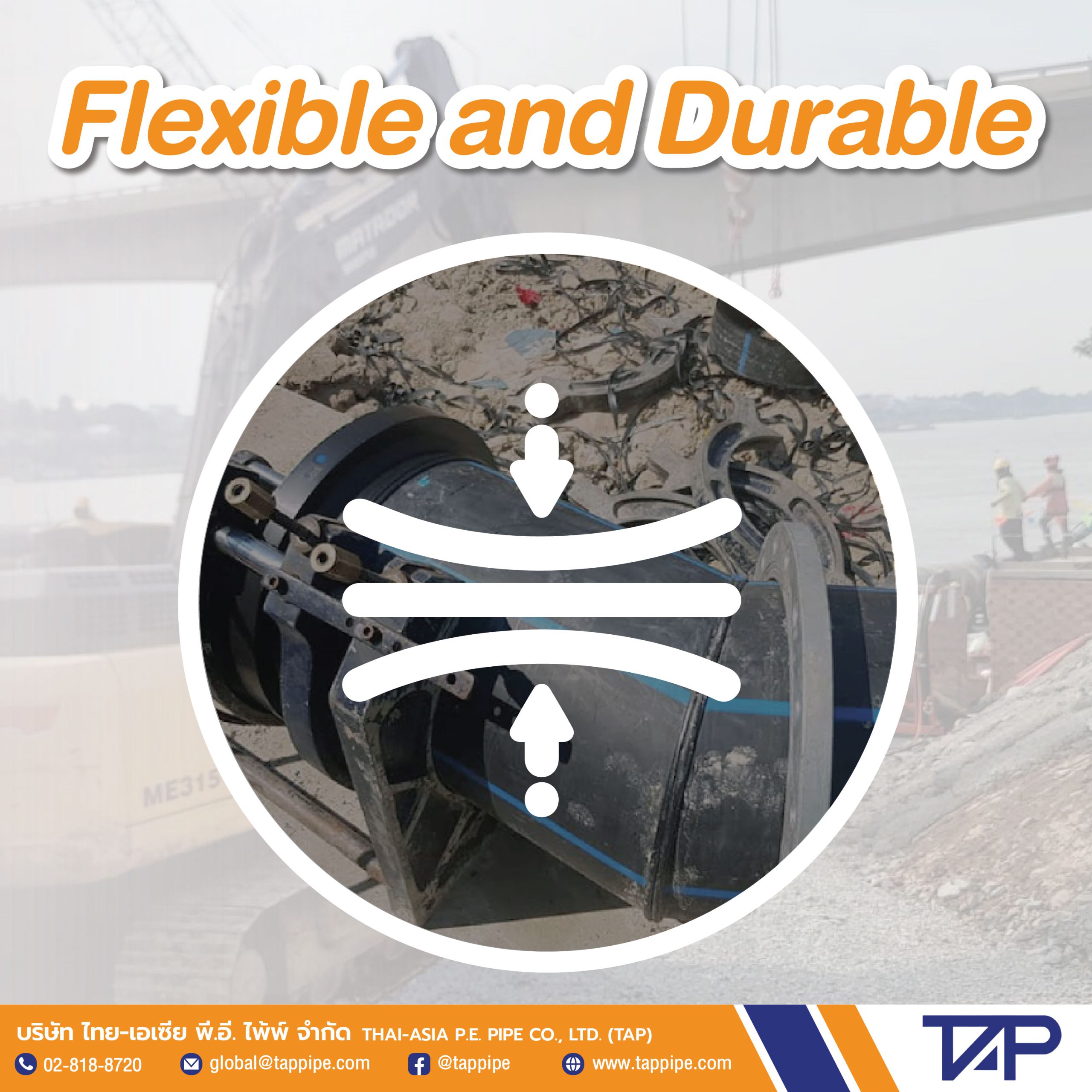 Infographic: Flexible and Durable HDPE Pipe
