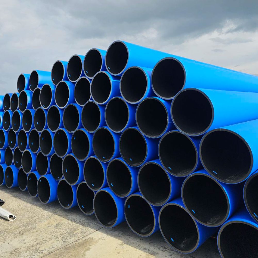 HDPE pipes, types used in drinking water transmission systems
