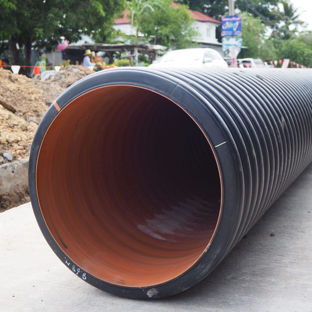 Types of HDPE pipes used in sewerage